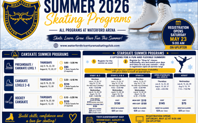 WTSC Summer Skating 2026 Registration Opens May 23